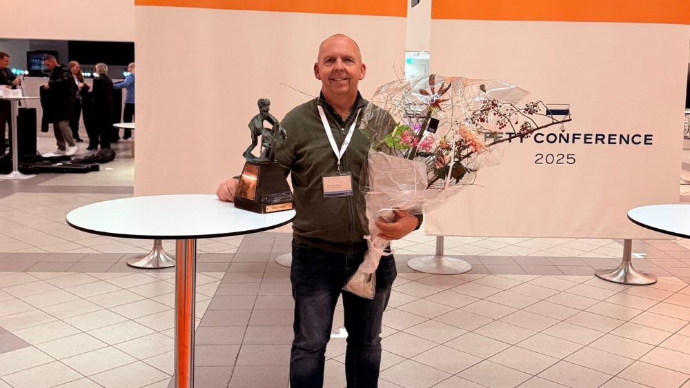 Billede til den relaterede nyhed Per “Brandmand” Olesen vinder Safety Award 2025